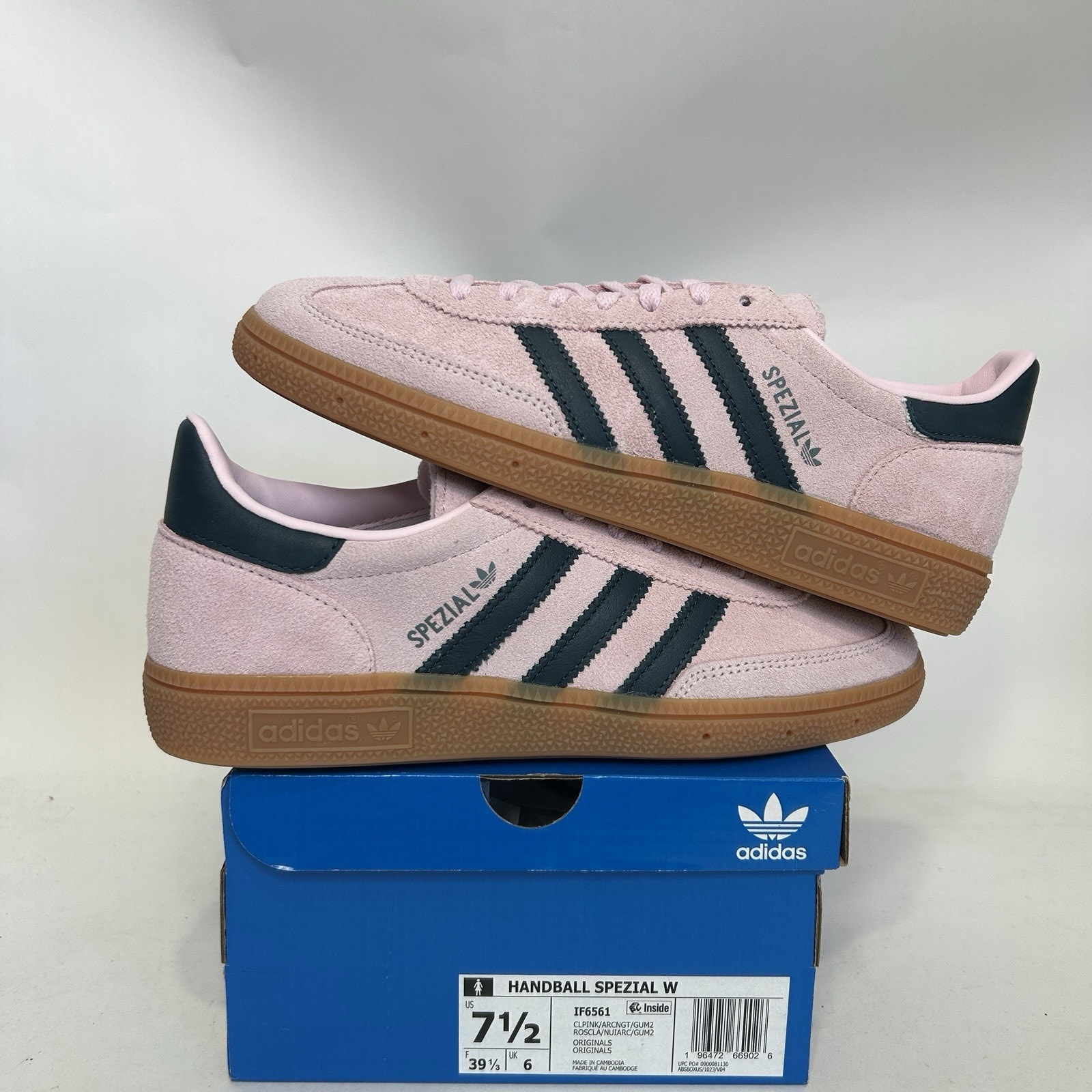 Adidas Handball Spezial Wmns “Clear Pink Arctic Night”